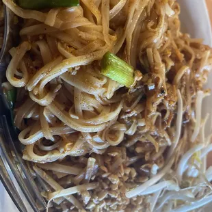 Pad Thai with Fried Tofu
