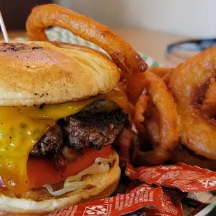 Bob's Burger &amp; Onion Rings