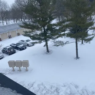 View from third floor