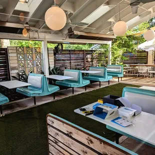 Outdoor seating