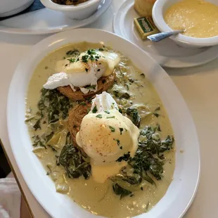 Eggs Sardou