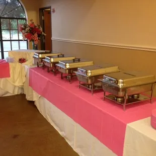 Buffet Line - Sawyer Hall