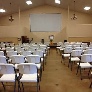 Theater Seating for Seminars and Meetings at Sawyer Hall
