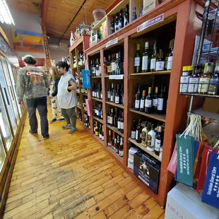 people shopping in a store