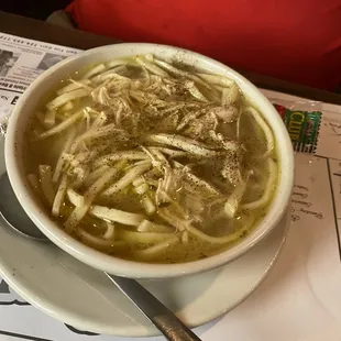Chicken noodle soup