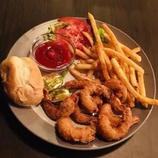 Shrimp and fries