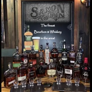 Come have a flight!  Tasty Bourbons &amp; Whiskies choice of 3 or 4.