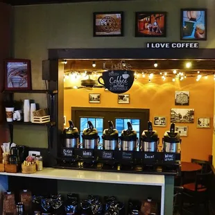 a view of a coffee shop