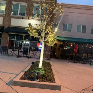 Front of restaurant