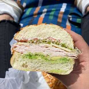 House turkey Sandwich, delicious