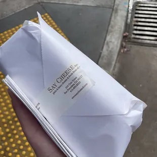 Make-your-own sandwich: sourdough roll, turkey, Swiss, arugula, avocado, pickles, cucumbers, Dijon, sourdough roll.