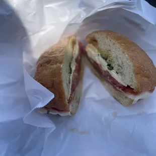 Prosciutto Caprese Sandwich
