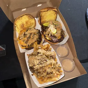 Smash Burgers Loaded Fries