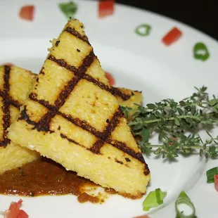 Grilled polenta