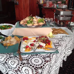 Appetizer buffet