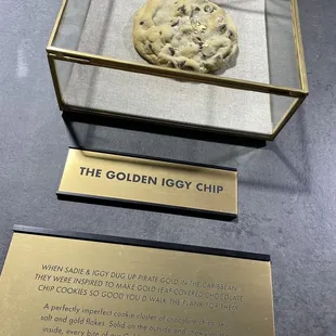 Chocolate chip cookie!