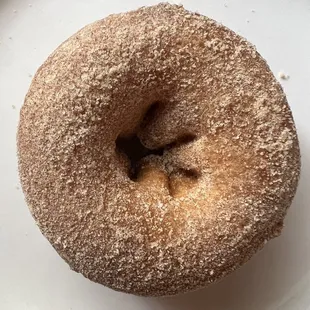 Cinnamon sugar doughnut (: