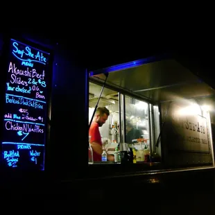 Brandon and Drew working a private party