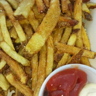 Duck Fat Fries free with check in