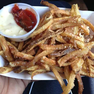 Duck fat fries are yummy!