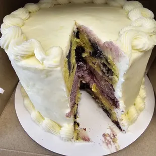 Lemon Blueberry Cheesecake