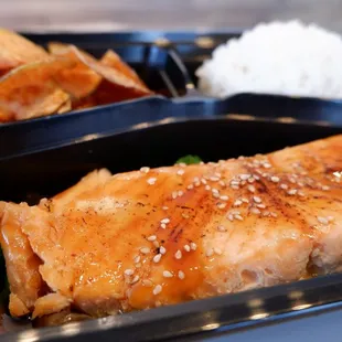 Teriyaki salmon