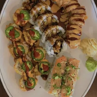 Las Vegas, Sweet Potato, Heart Attack, and S&amp;T rolls