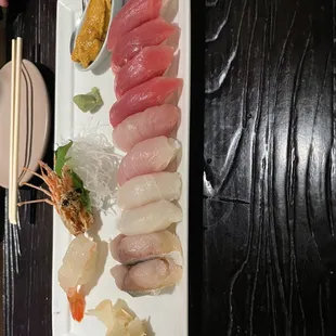 sushi and sashimi