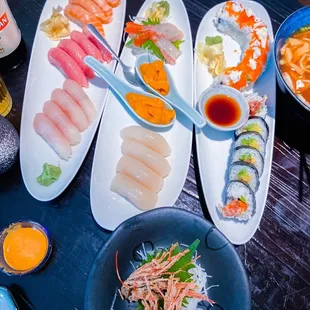 food, sushi, sushi and sashimi, sashimi