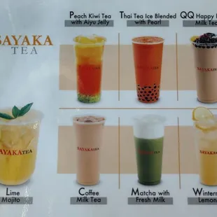 Top ten drinks