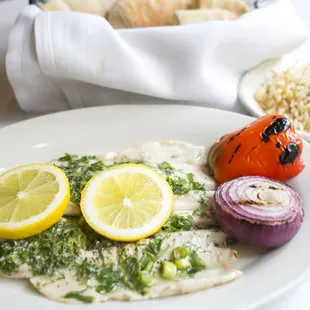 Trout with Lemon Herbs