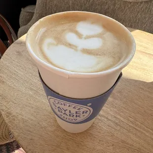 Blackberry Coconut latte