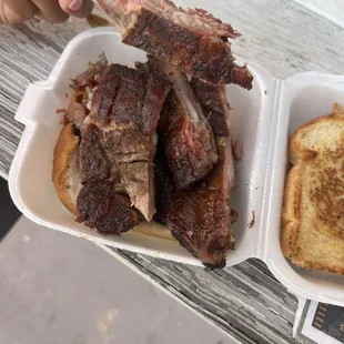 Rib sandwich