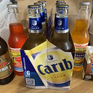 Drinks we grabbed for lunch