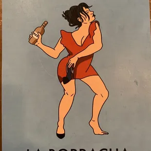 a woman in a red dress