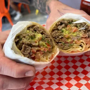 Carne Asada Burrito