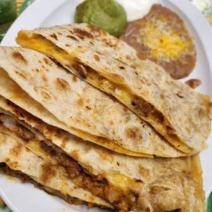 Al pastor Quesedilla