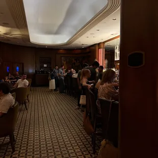 Main bar at Sazerac&apos;s