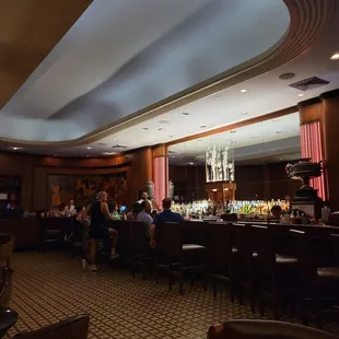 Inside the bar