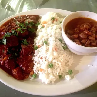 Puerco en Chile Cazcabel