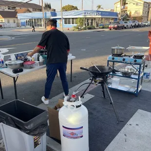Quite the set up