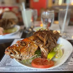 Fried Snapper