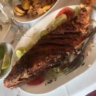 Pargo Frito Entero