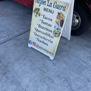 a sign for a mexican restaurant