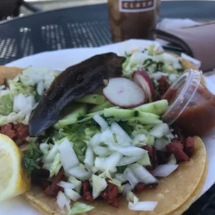 Adobada tacos