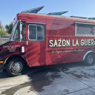 Come find our big red truck