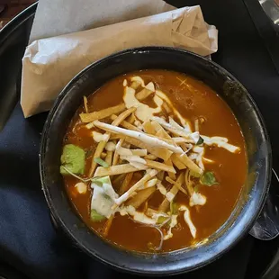 Chicken tortilla soup