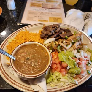 Fajita plate