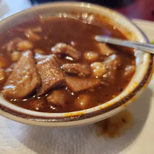 The menudo, will be going back for more!