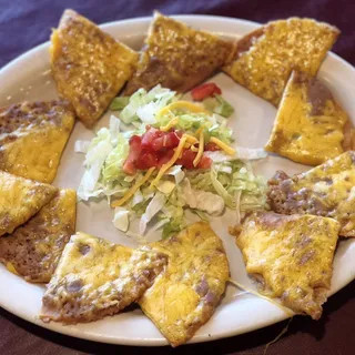 Bean and Cheese Nachos